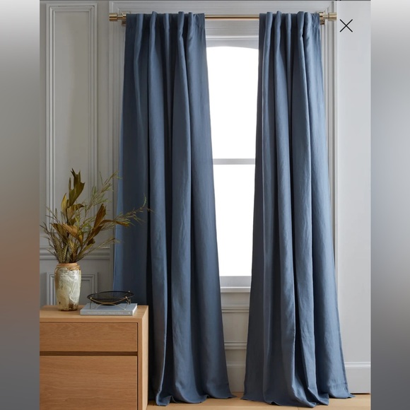 European Linen Blackout Curtain - Picture 1 of 5
